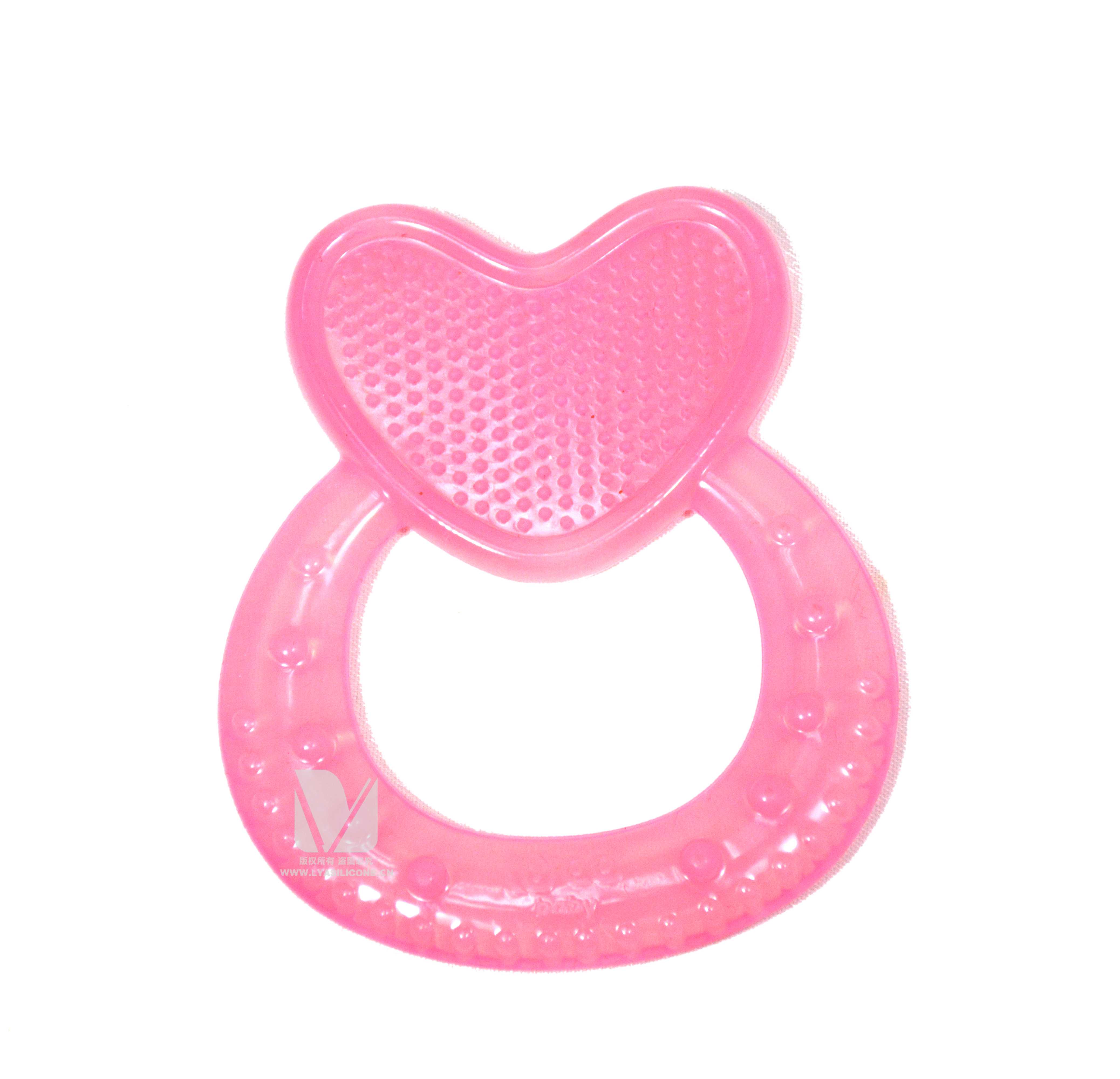 愛心硅膠牙膠 愛心硅膠牙膠